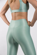 Load image into Gallery viewer, Pastel Green Ribbed Moonlight Leggings