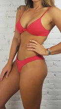 Load image into Gallery viewer, Moana Bikini Set - Knot Top - Cherry