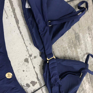 Moana Bikini Set - Knot Top - Navy Blue
