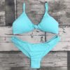 Moana Bikini Set - Knot Top - Tiffany Blue