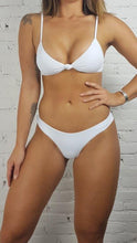 Load image into Gallery viewer, Moana Bikini Set - Knot Top - White