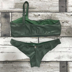 One Shoulder Bikini Set